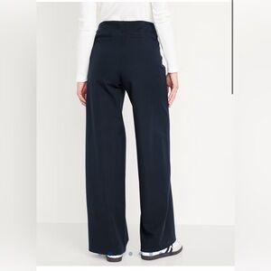 High-Waisted Pull-On Pixie Wide-Leg Pants